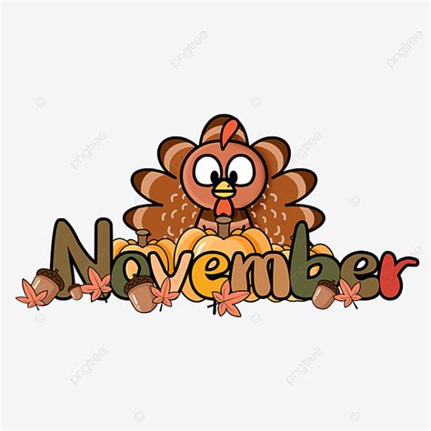 november cartoon images